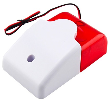 EPA-73S Sirena estrobo 12V con flash